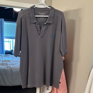Tommy Bahama Charcoal Polo Shirt